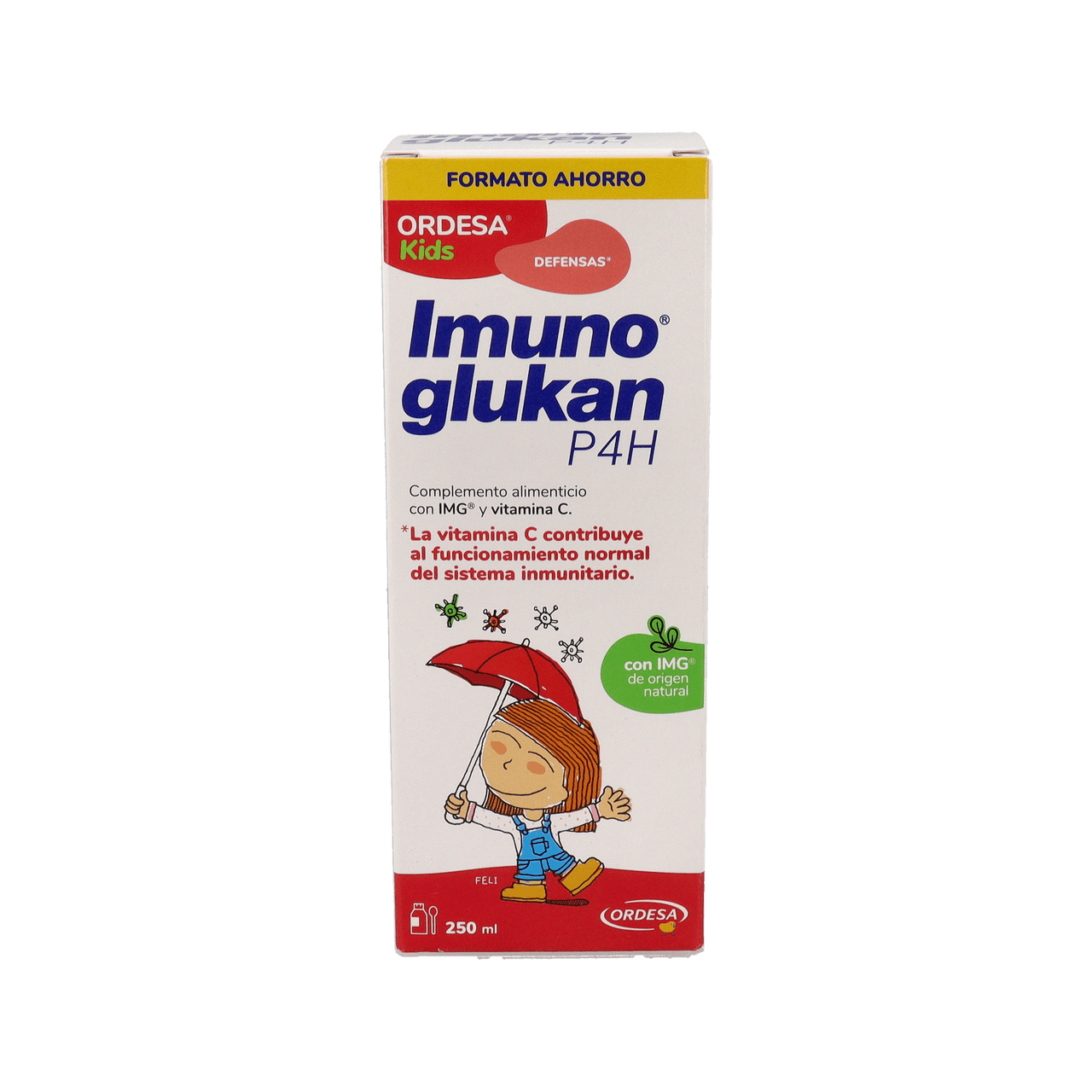 IMUNOGLUKAN P4H 1 ENVASE 250 ML