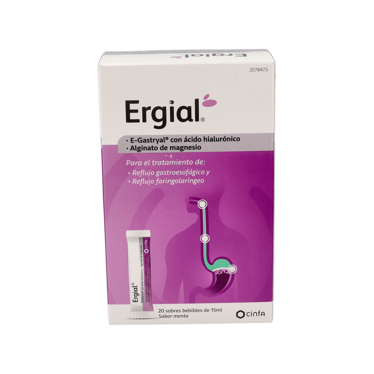 ERGIAL 20 SOBRES BEBIBLES 15 ML
