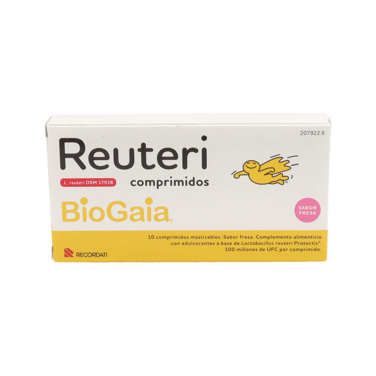 REUTERI COMPRIMIDOS 10 COMPRIMIDOS SABOR FRESA