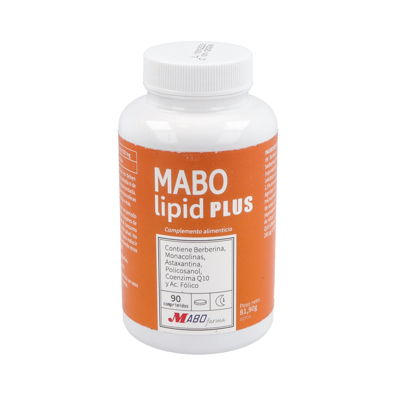 MABOLIPID PLUS 90 COMPRIMIDOS