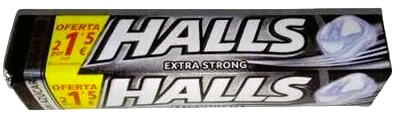 CARAMELOS HALLS EXTRA FUERTE