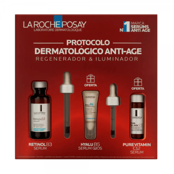 LA ROCHE POSAY COFRE XMAS RETINOL B3 REGENERADOR & ILUMINADOR
