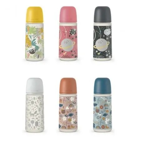 BIBERON TETINA SILICONA FISIOLOGICA SUAVINEX FLUJO L 360 ML