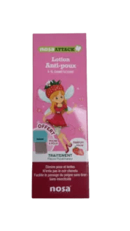 NOSA ATTACK LOCION 5% DIMETICONA ANTIPIOJOS 1 ENVASE 100 ML