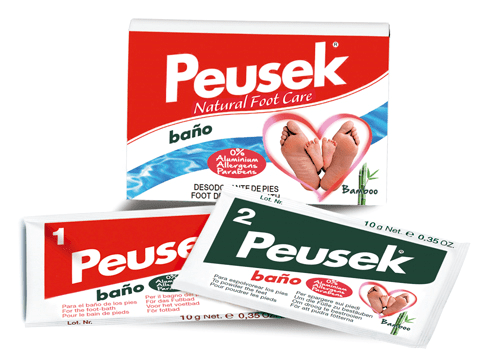 PEUSEK BAÑO ANTITRANSPIRANTE PIES 1 ENVASE 20 G