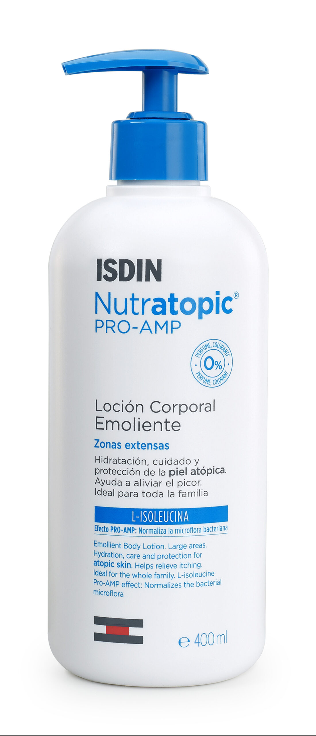 ISDIN NUTRATOPIC PRO-AMP LOCION CORPORAL EMOLIENTE 1 ENVASE 400 ML