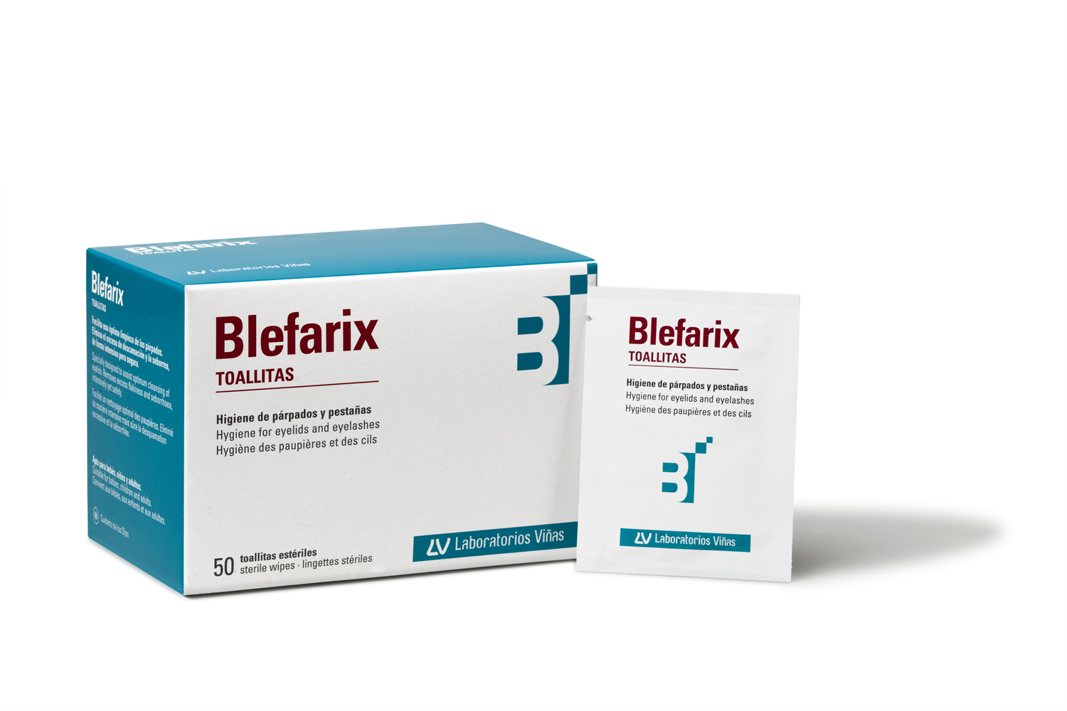 BLEFARIX TOALLITAS 50 TOALLITAS