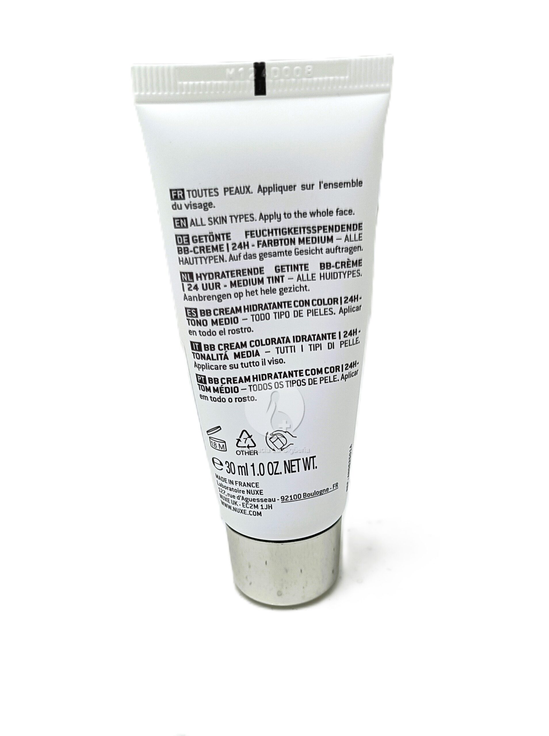 PRODIGIEUX BB CREAM 24H 1 TUBO 30 ML TONO MEDIO