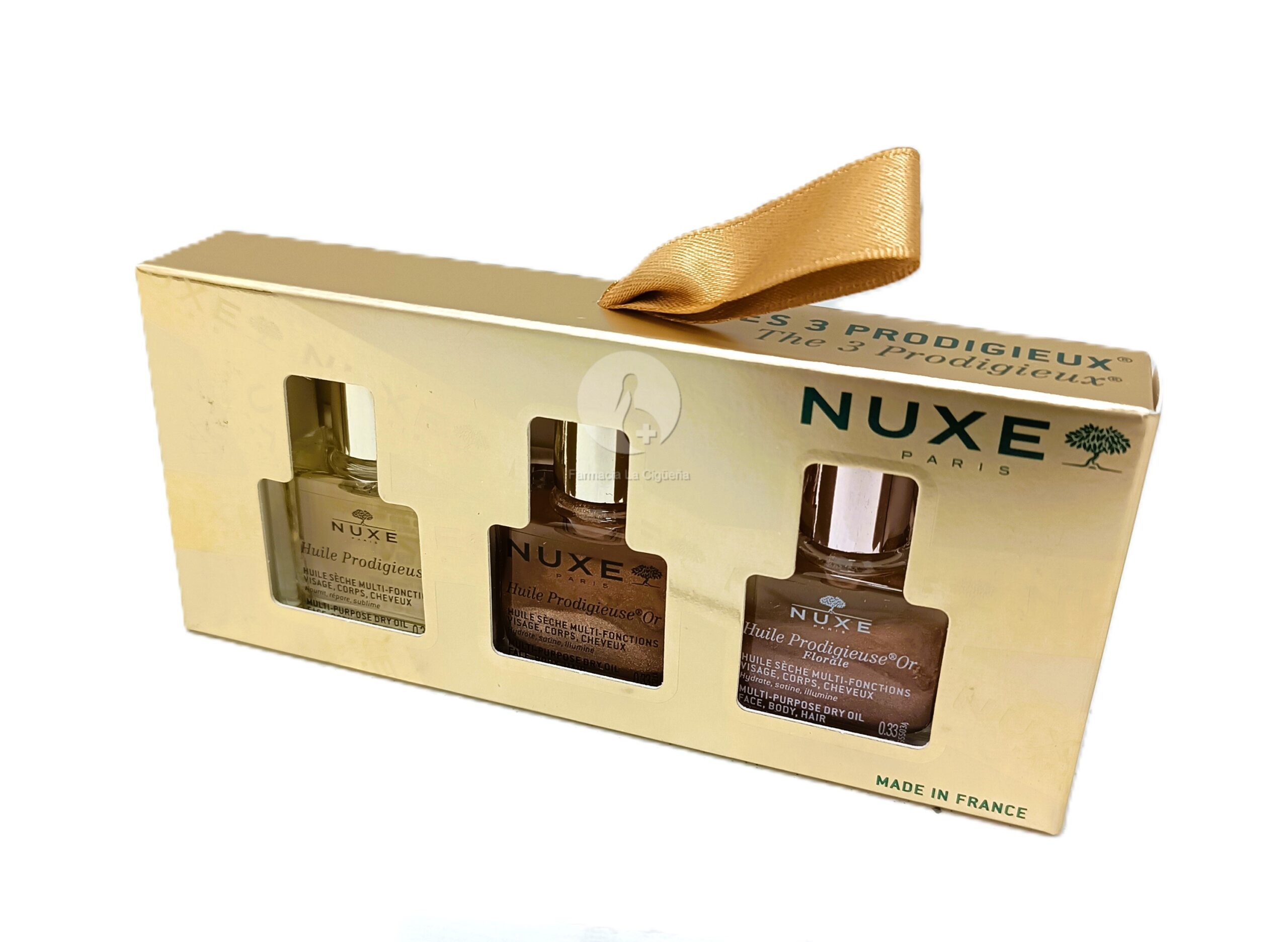 NUXE SET DE REGALO LOS 3 PRODIGIOSOS