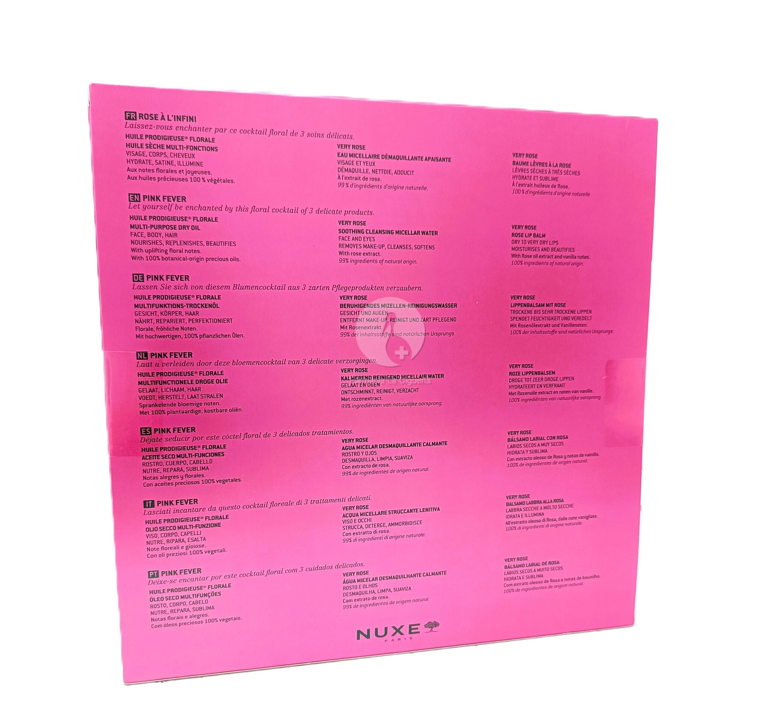 NUXE SET FIEBRE ROSA cofre