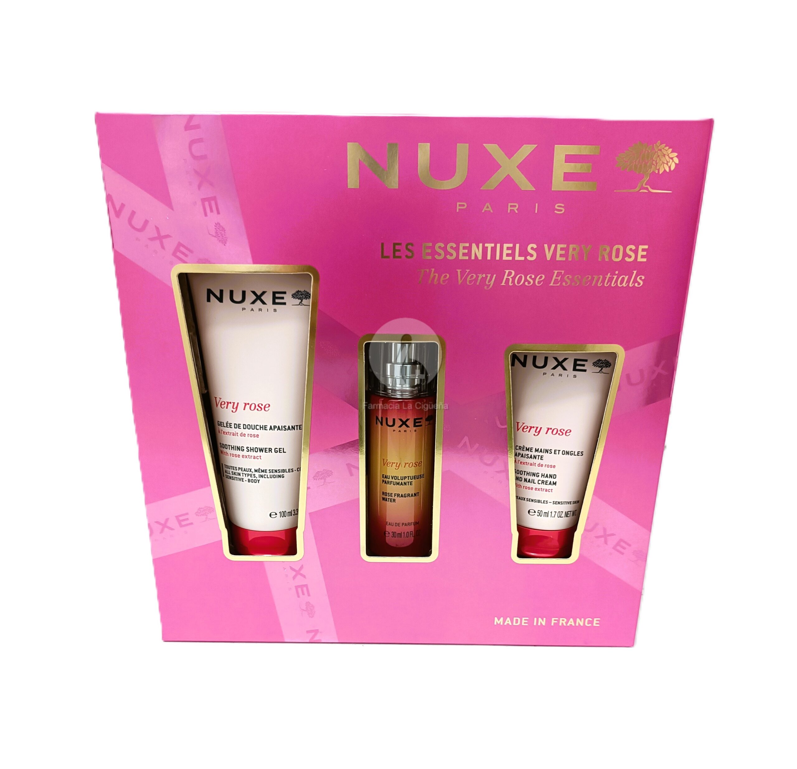 NUXE SET DE REGALO LOS ESENCIALES SET NUXE VERY ROSE