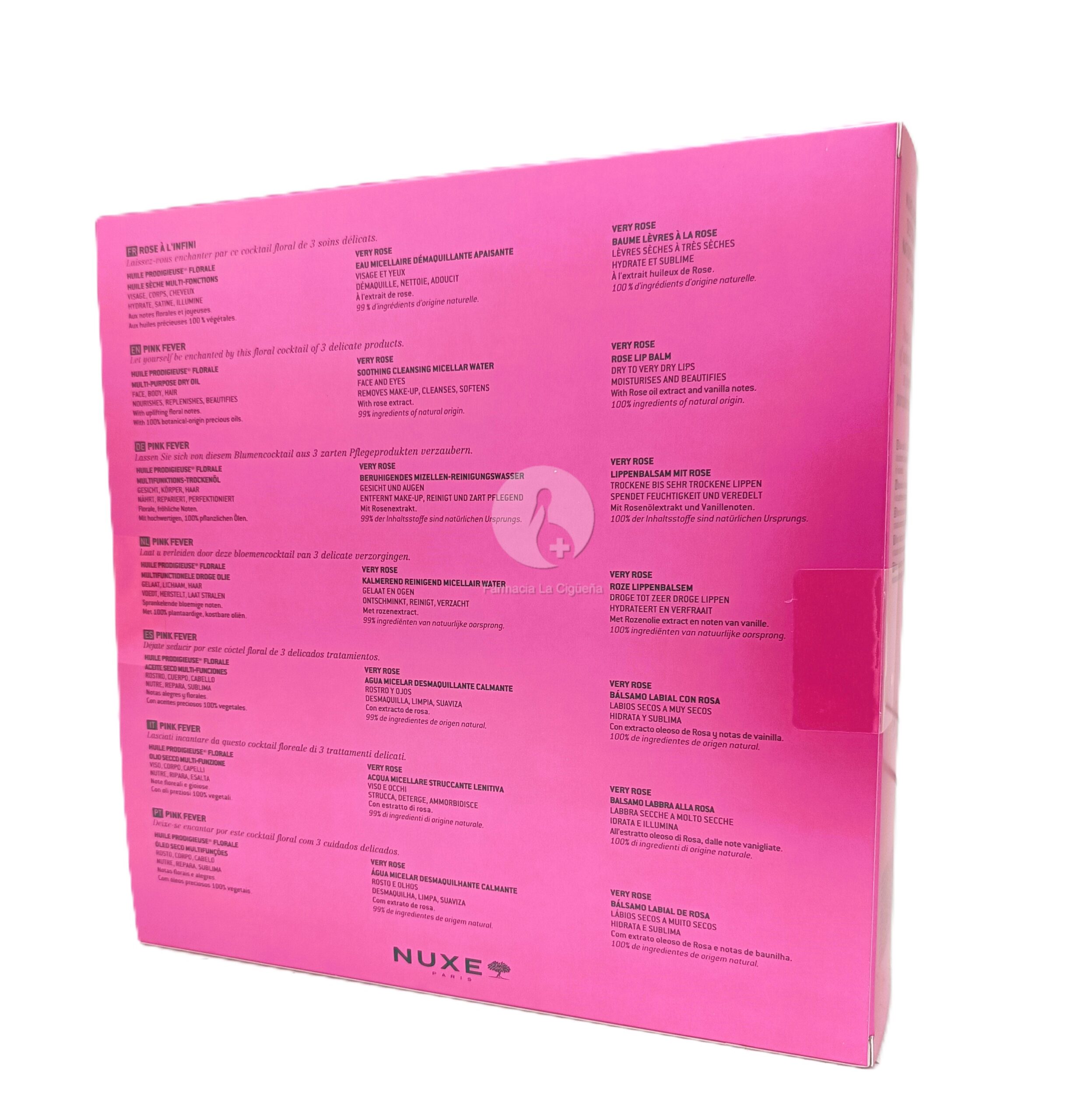 NUXE SET FIEBRE ROSA cofre