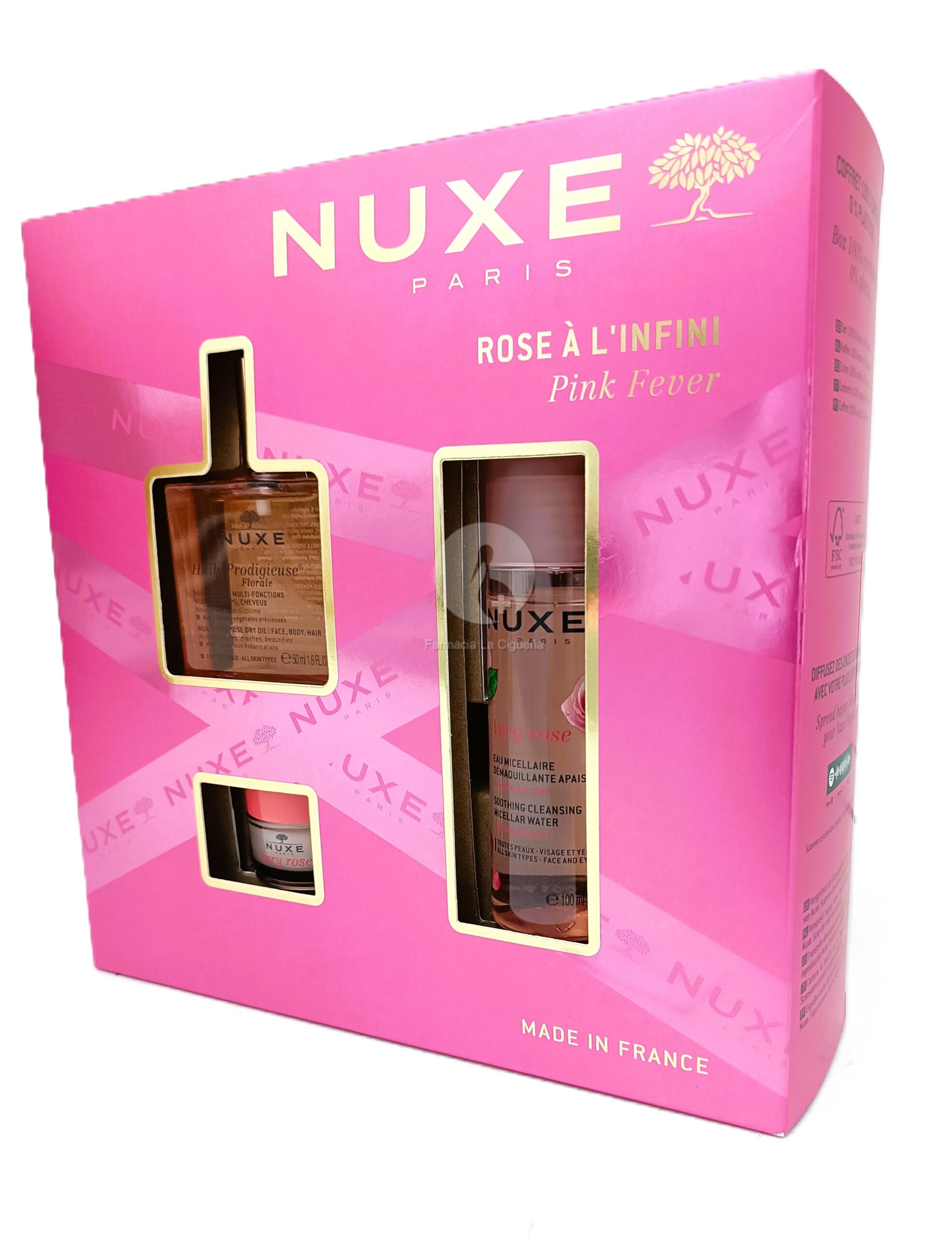 NUXE SET FIEBRE ROSA cofre