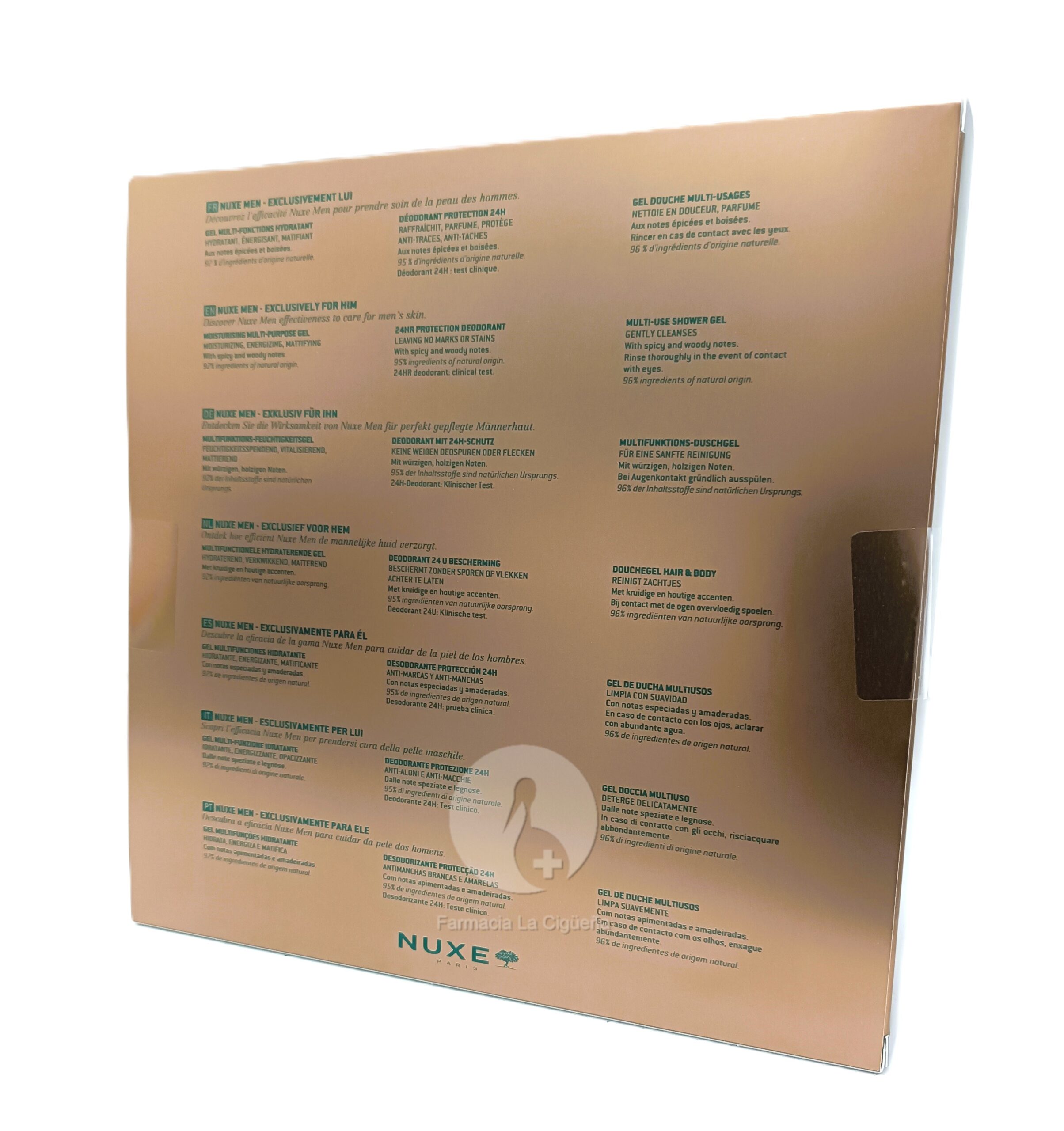 NUXE COFRE HOMBRE Cofre Nuxe Men