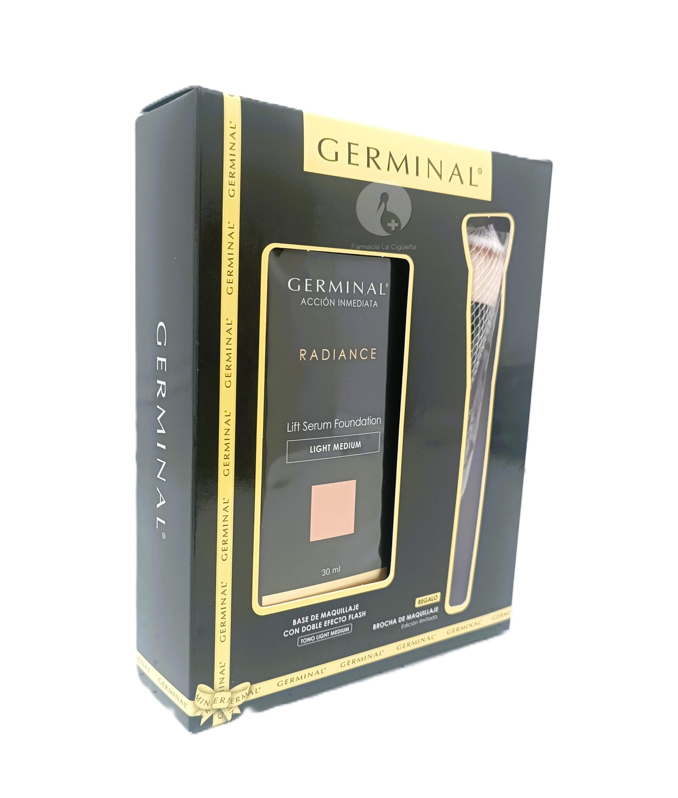 PACK GERMINAL FOUNDATION LIGHT MEDIUM+BROCHA