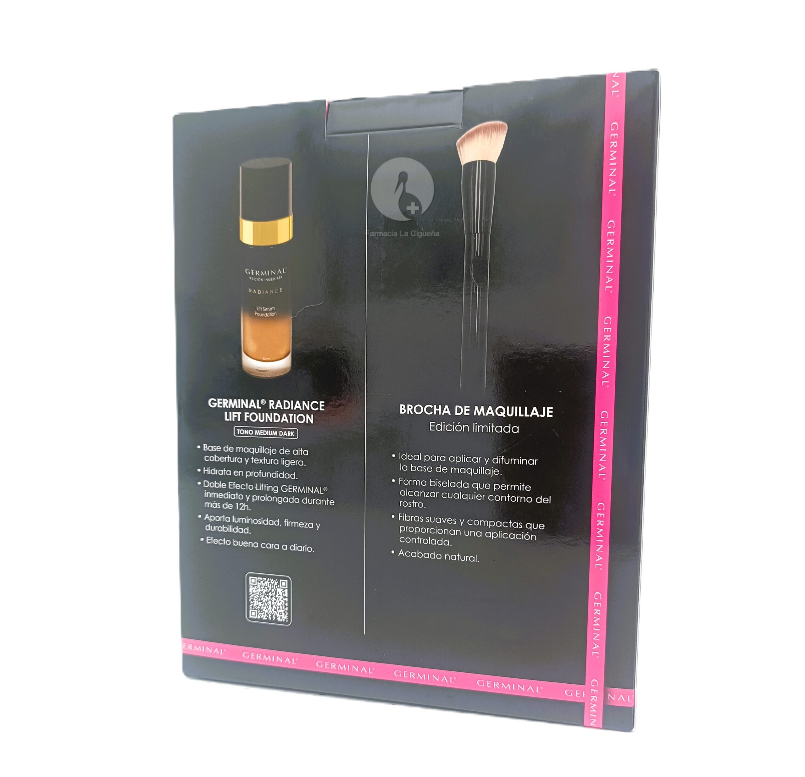 PACK GERMINAL FOUNDATION MEDIUM DARK+BROCHA