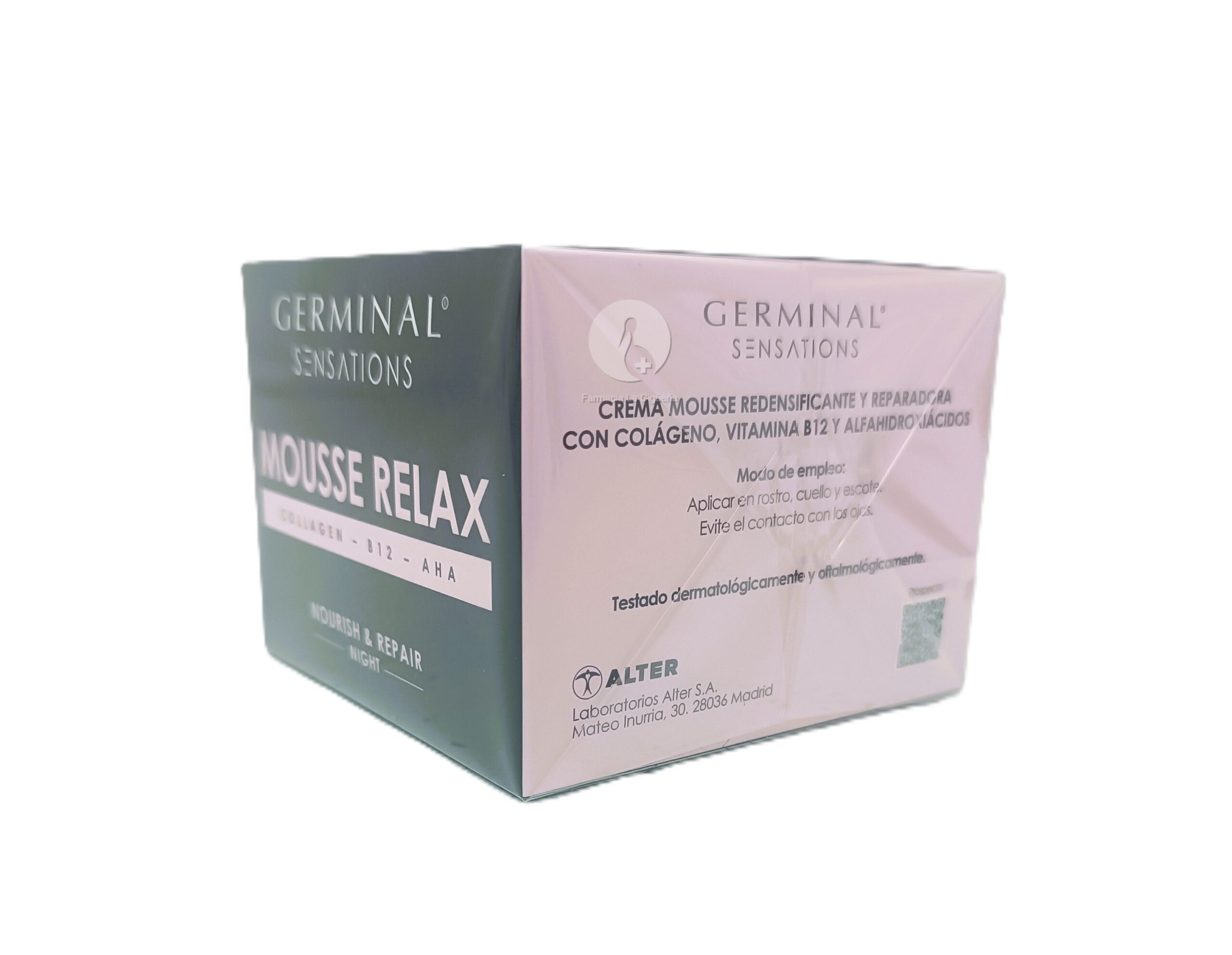 GERMINAL SENSATIONS MOUSSE RELAX 1 TARRO 50 ML