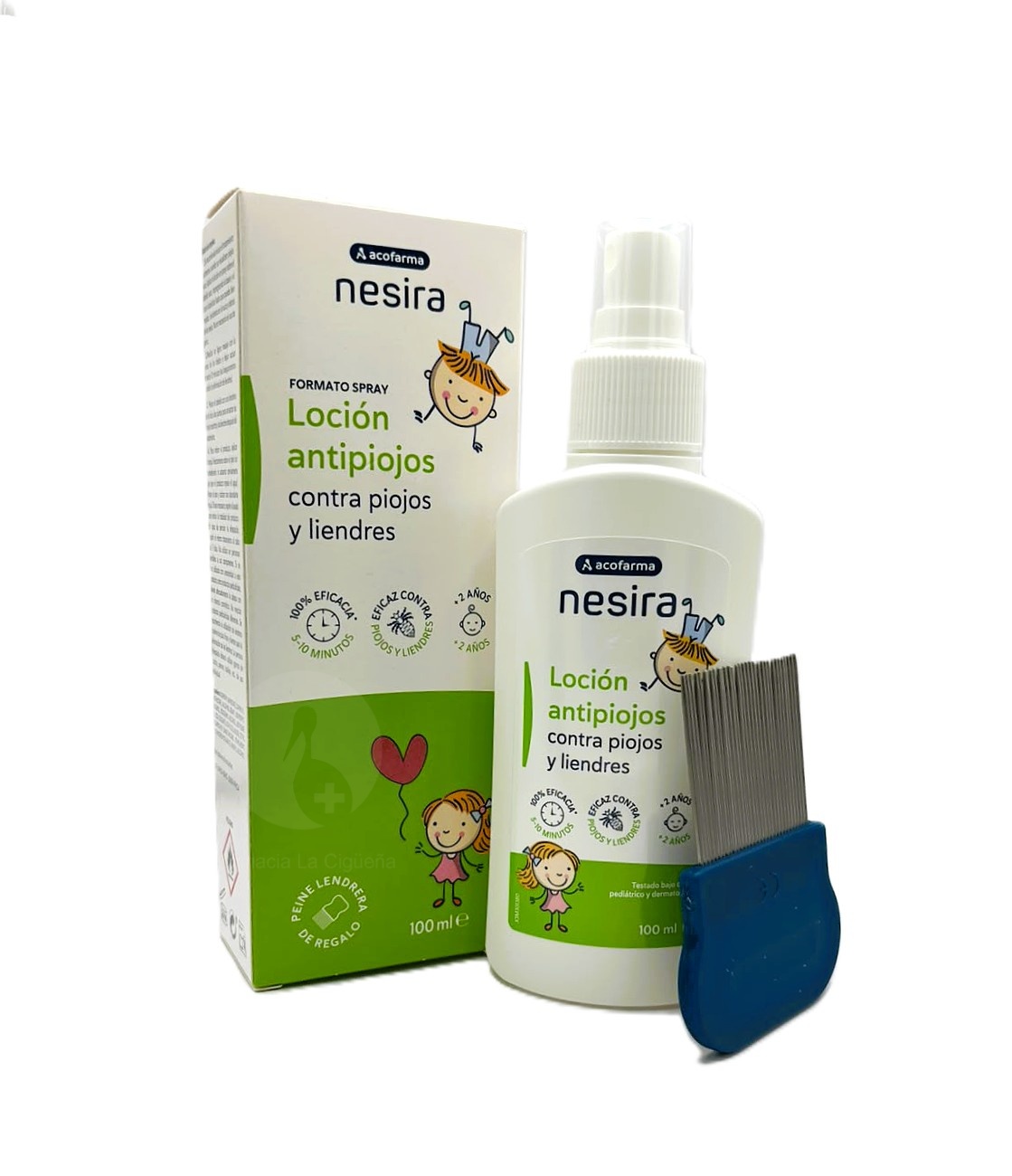 ACOFARMA NESIRA LOCION ANTIPIOJOS 1 ENVASE 100 ML