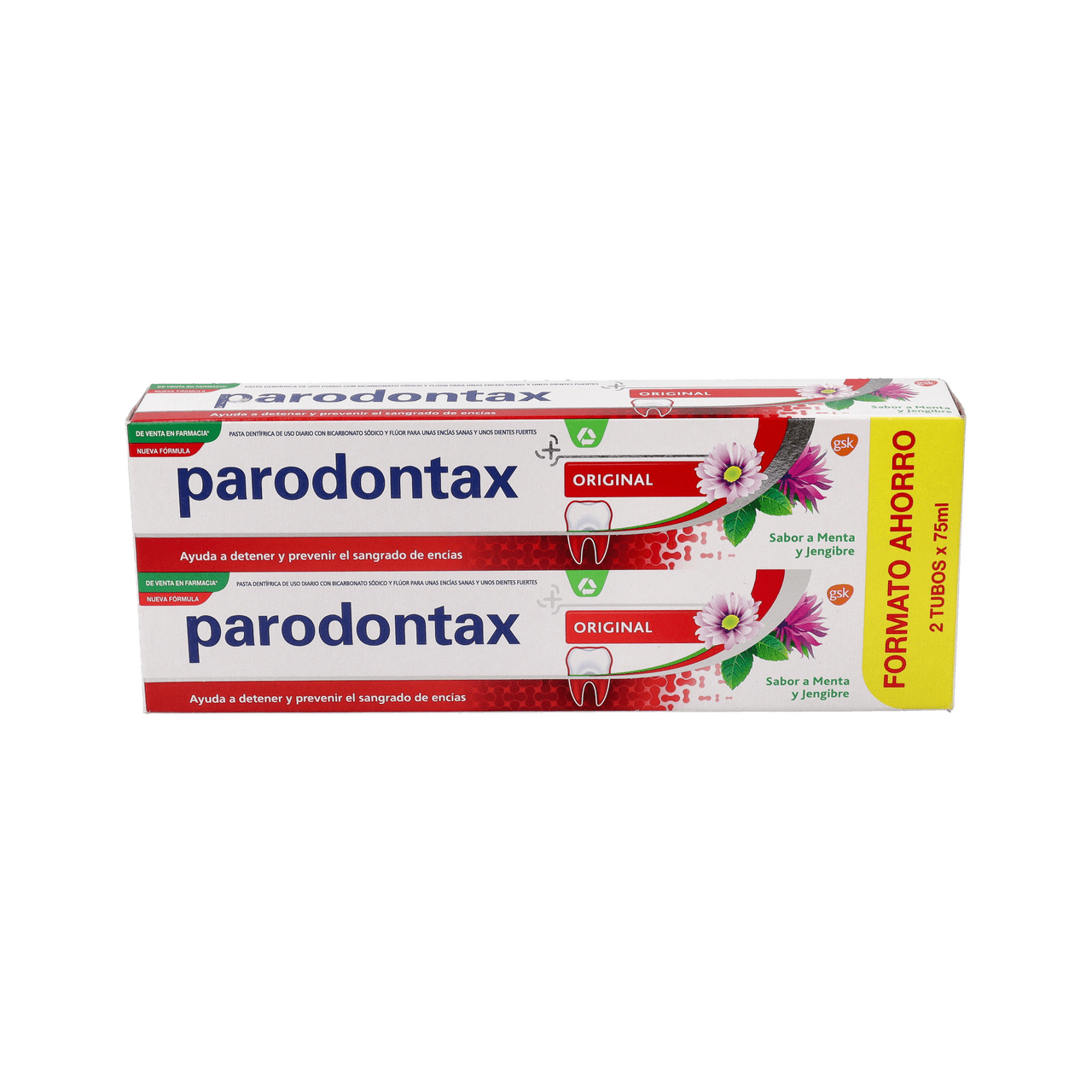 PARODONTAX ORIGINAL 2 UNIDADES 75 ML