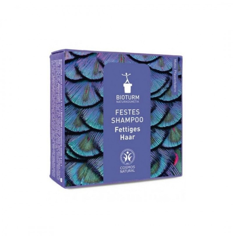 BIOTURM CHAMPU SOLIDO CABELLO GRASO 100G