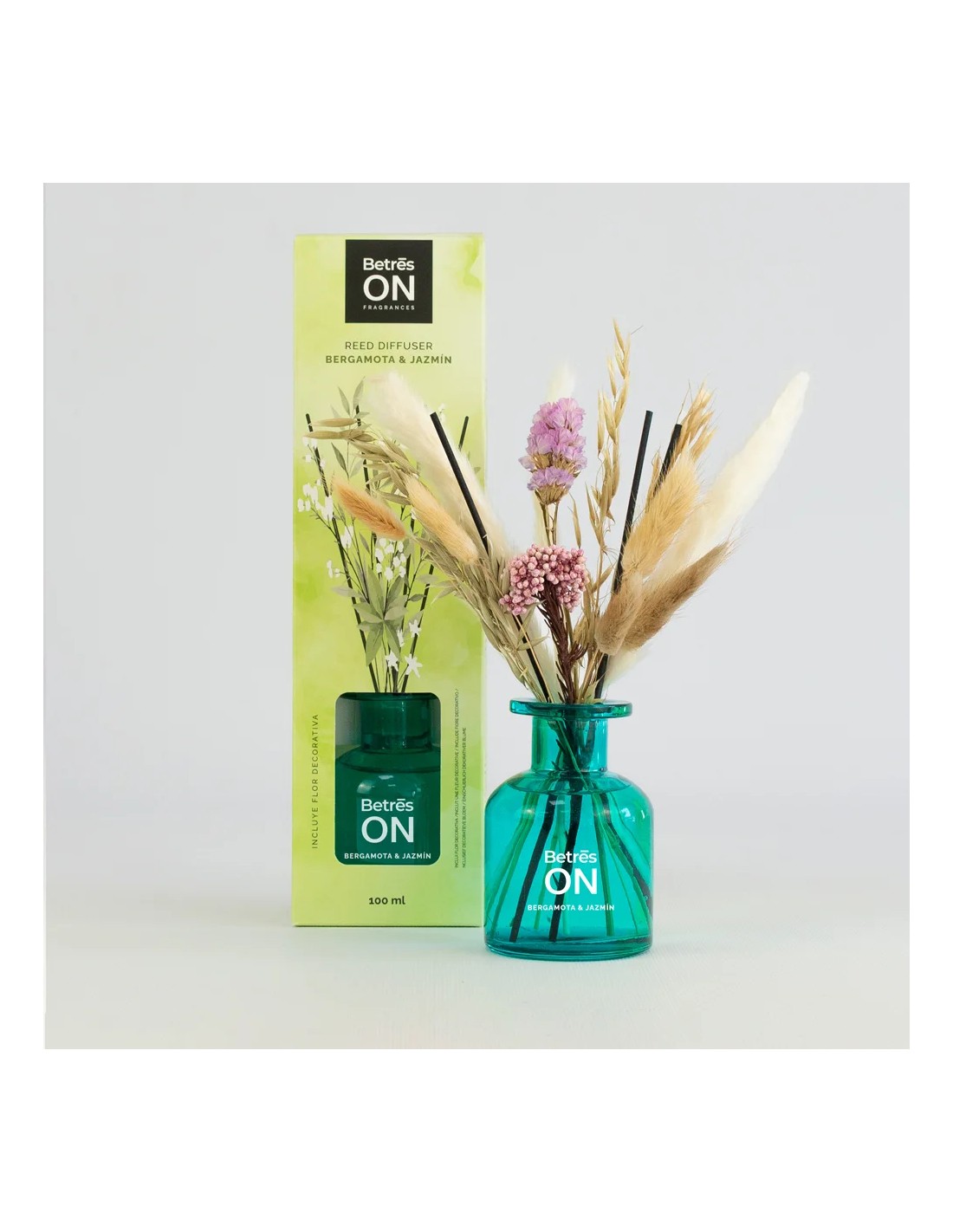 MIKADOS + FLOR BETRES ON BERGAMOTA Y JAZAMIN 100ML