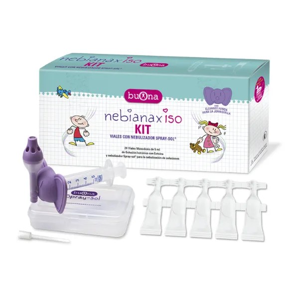 NEBIANAX 3% KIT 20 VIALES 5 ML + SPRAY-SOL