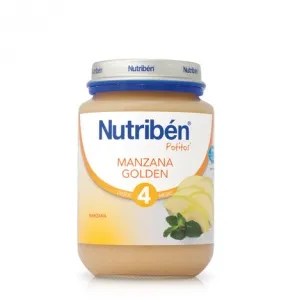 NUTRIBEN POTITOS MANZANA GOLDEN 2 ENVASES 120 G