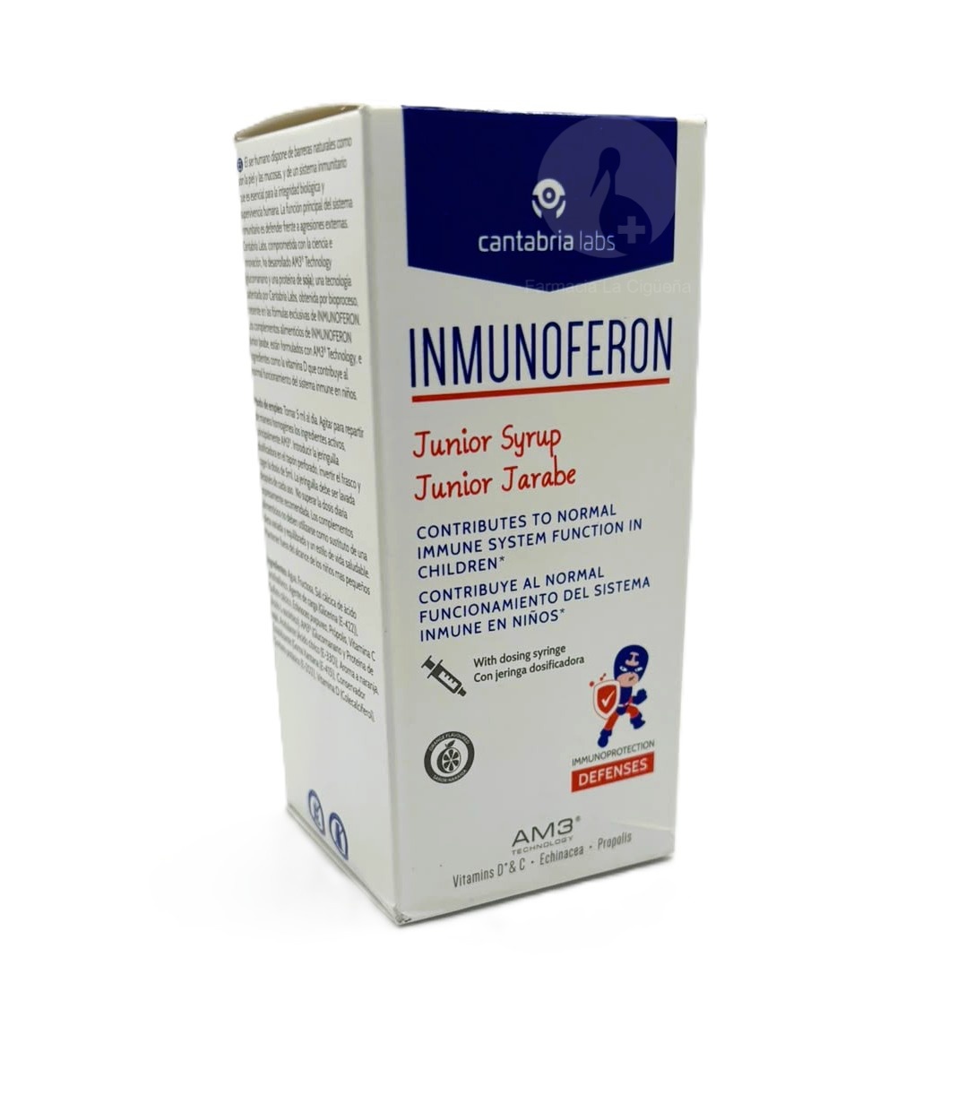 INMUNOFERON JUNIOR JARABE 1 ENVASE 150 ML