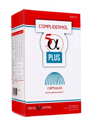 COMPLIDERMOL 5ALFA PLUS 180 CAPSULAS PACK 2 + 1