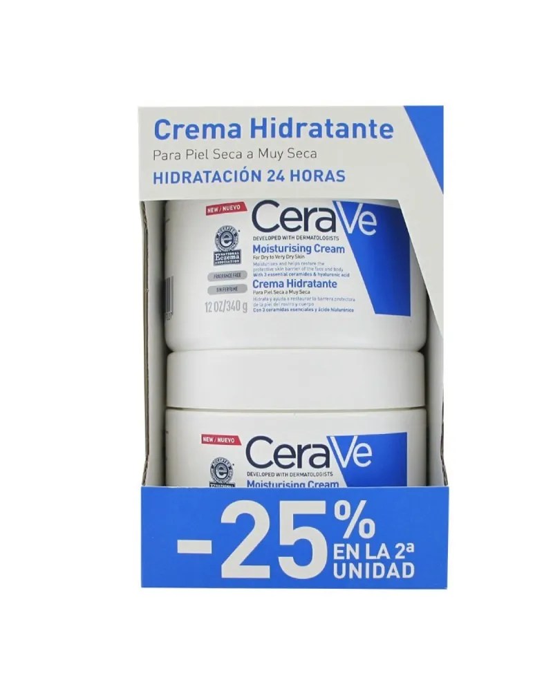 CERAVE DUPLO CREMA HIDRATANTE CERAVE 2 X 340G