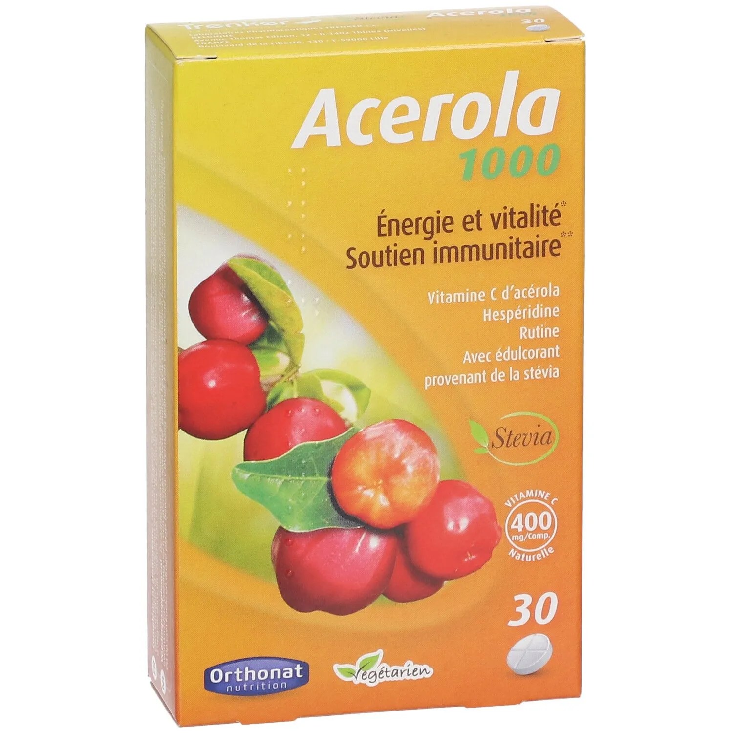 ACEROLA 1000 30 COMP ORTHONAT