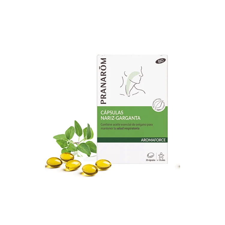 AROMAFORCE CAPSULAS NARIZ GARGANTA 30 CAPSULAS