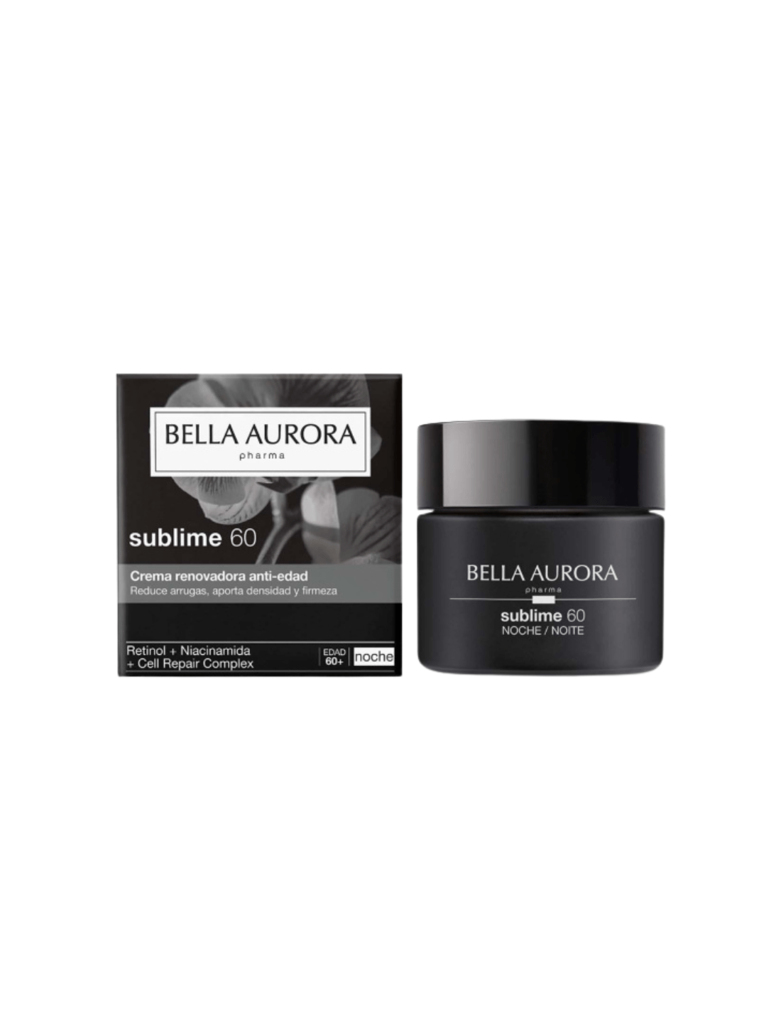 BELLA AURORA SUBLIME 60 CREMA RENOVADORA ANTI-EDAD NOCHE 1 ENVASE 50 ML