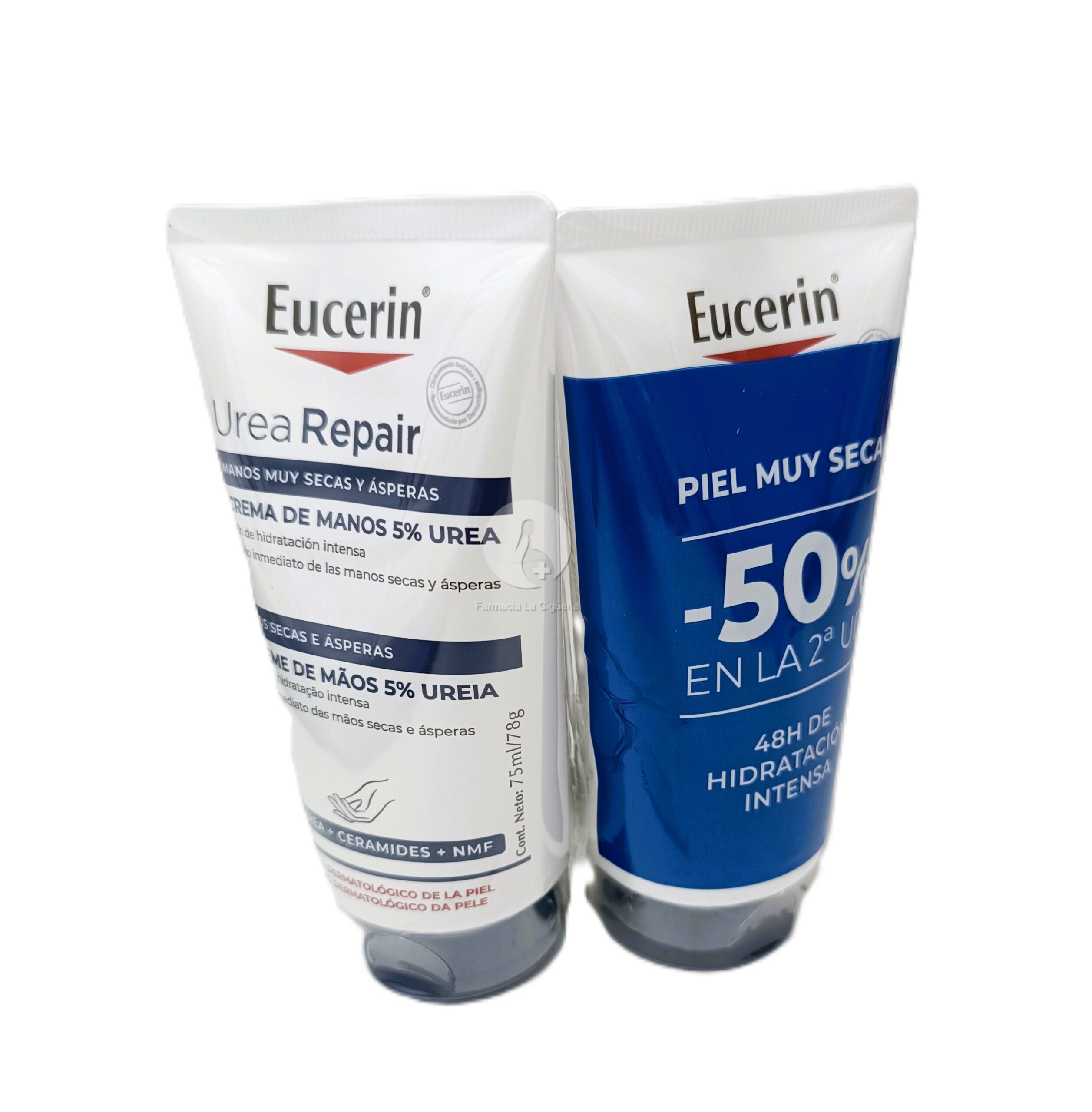 EUCERIN UREA REPAIR CREMA DE MANOS DUPLO