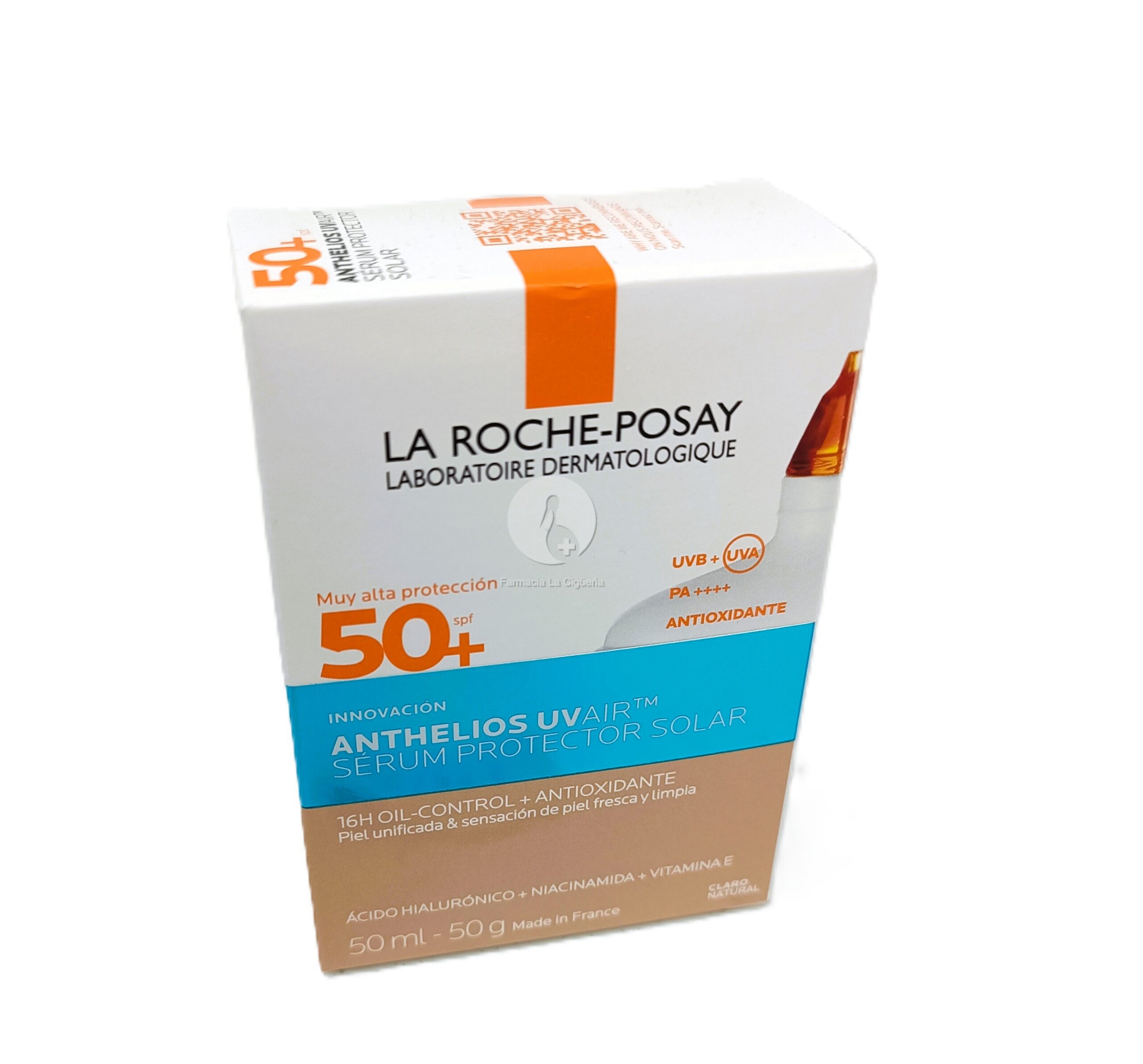 ANTHELIOS UVAIR SPF 50+ LA ROCHE POSAY 1 ENVASE 50 ML COLOR LIGHT
