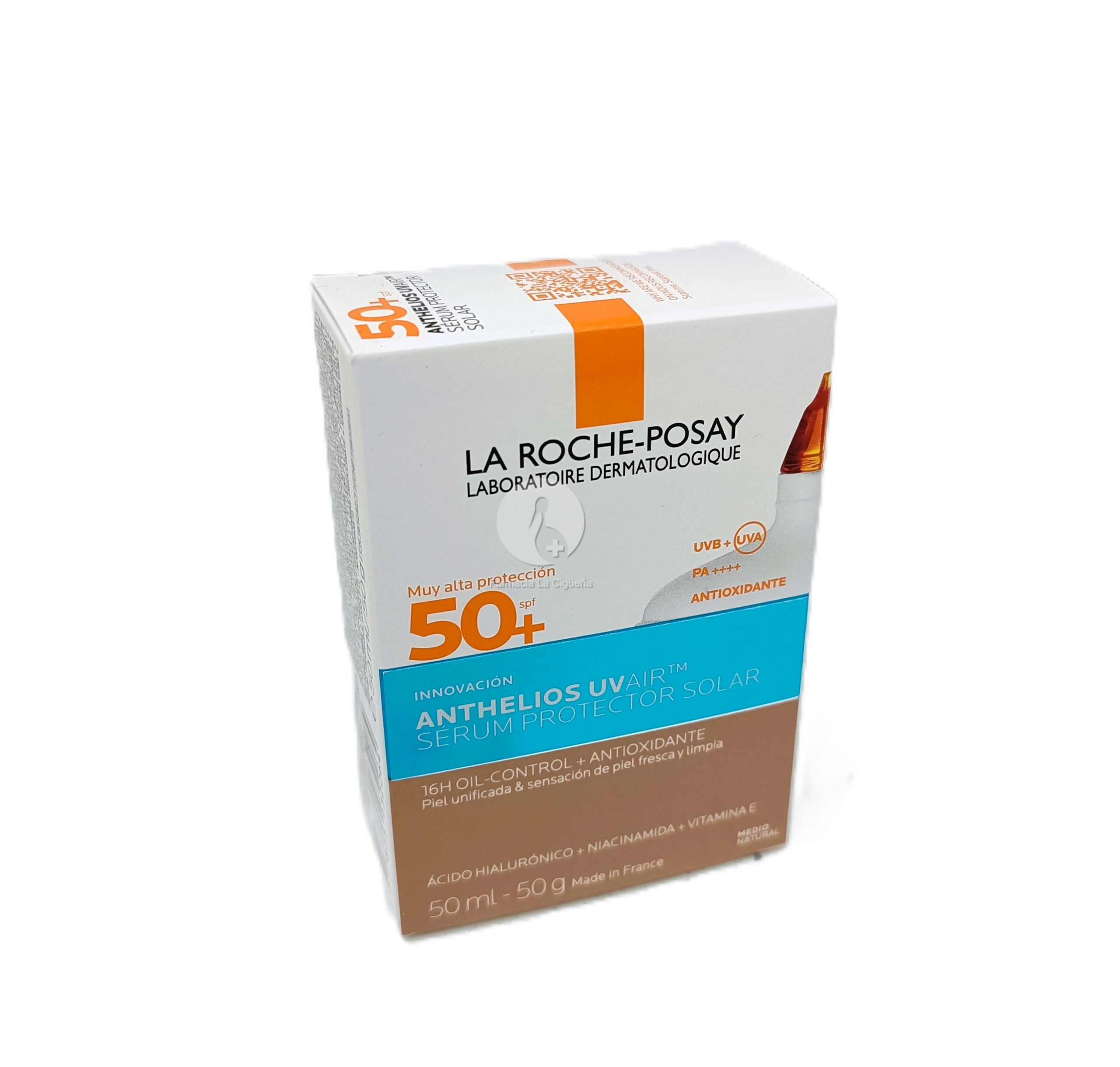 ANTHELIOS UVAIR SPF 50+ LA ROCHE POSAY 1 ENVASE 50 ML COLOR MEDIUM