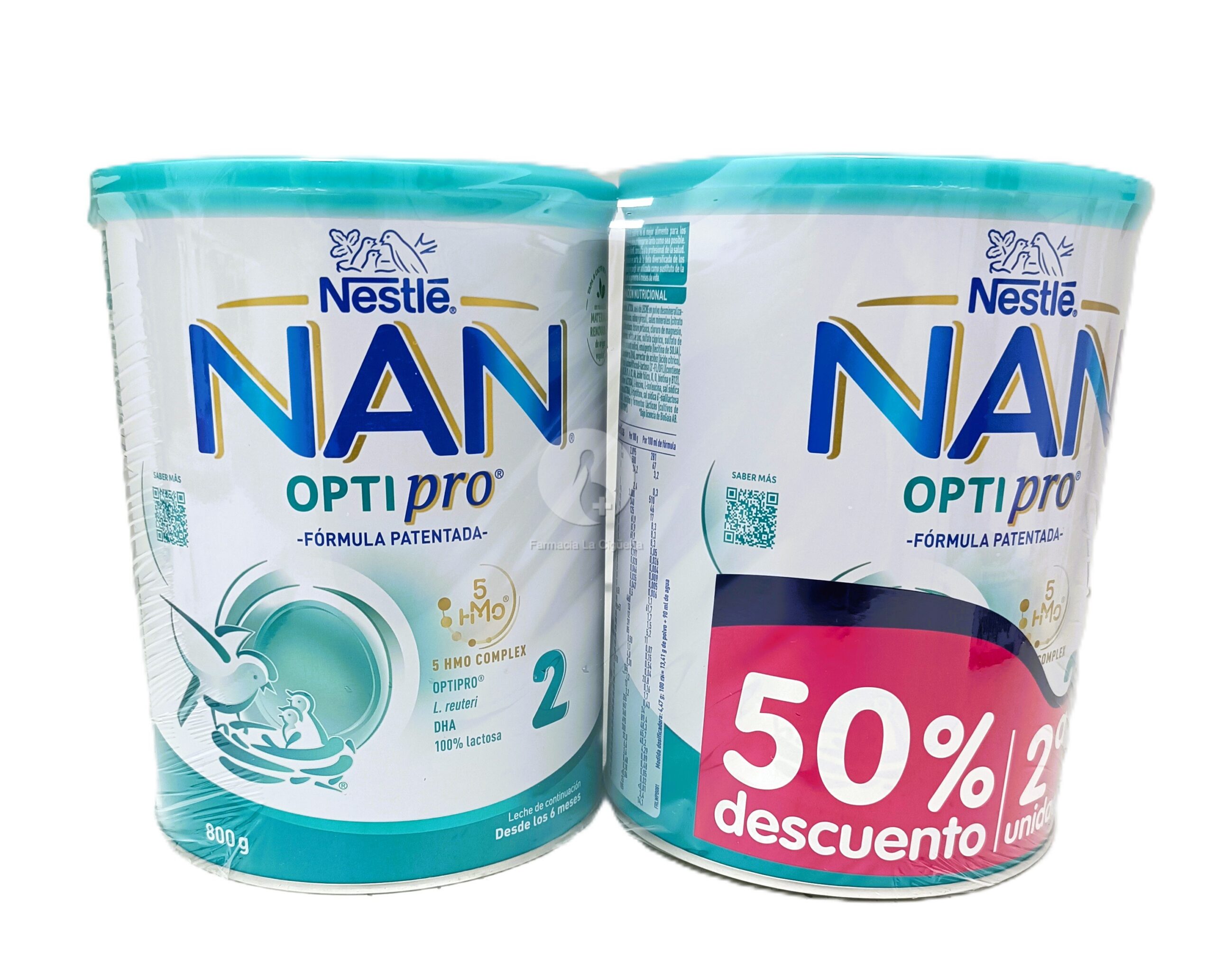 NAN 2 DUPLO 2X800GR (2¬ UD AL 50%)