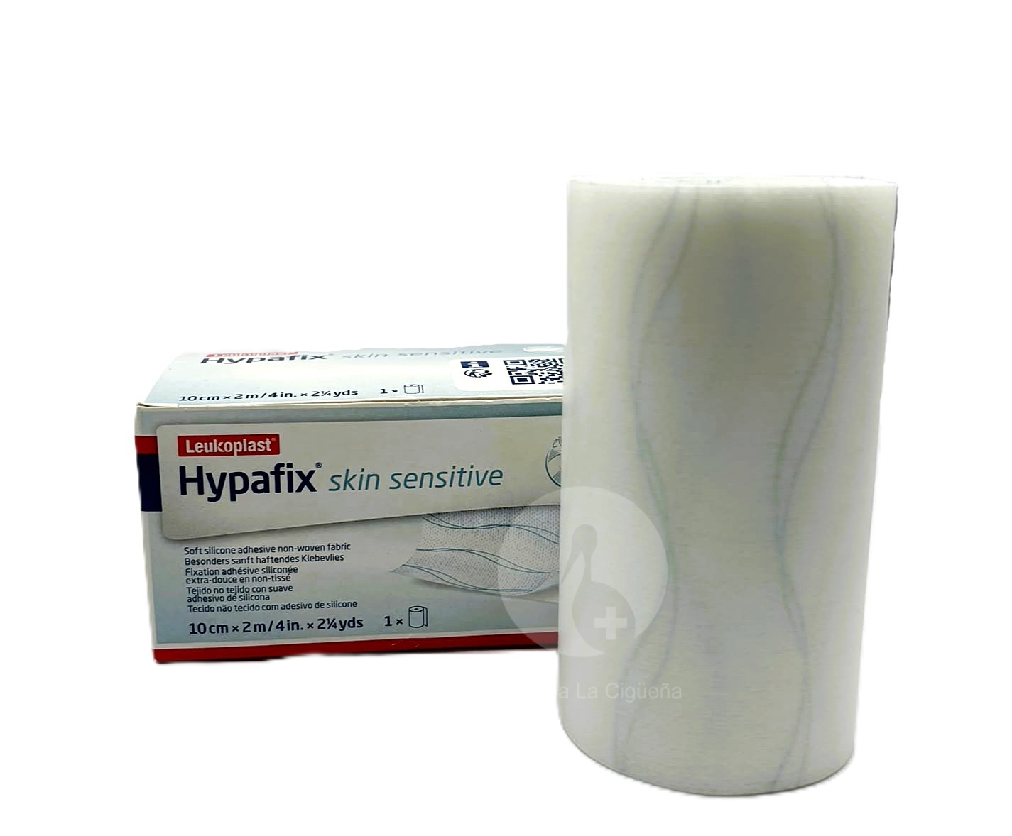 HYPAFIX SKIN SENSITIVE GASA ADHESIVA PARA FIJACION DE APOSITOS 1 UNIDAD 2 M X 10 CM