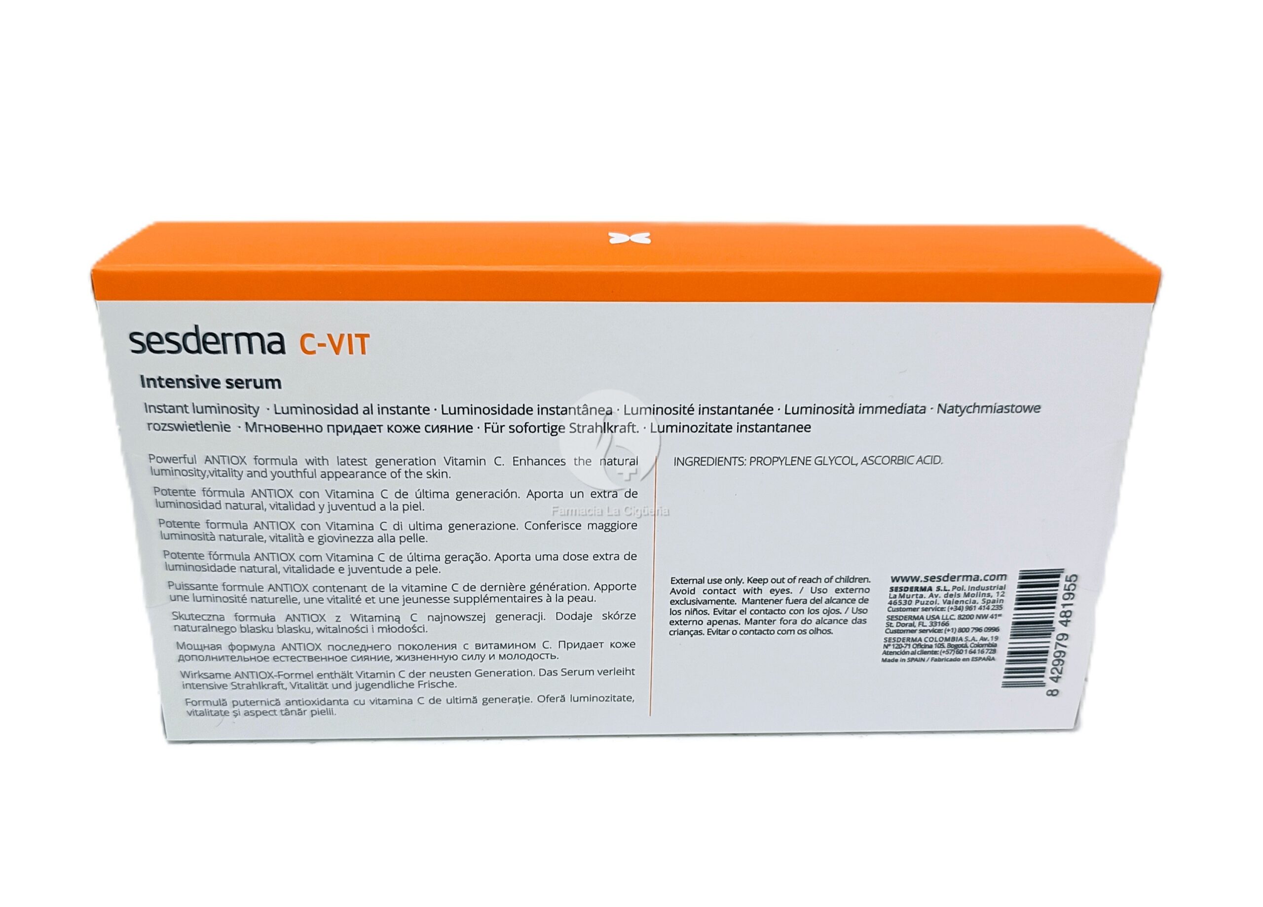 C-VIT SERUM INTENSIVO 10 AMPOLLAS 1,5 ML