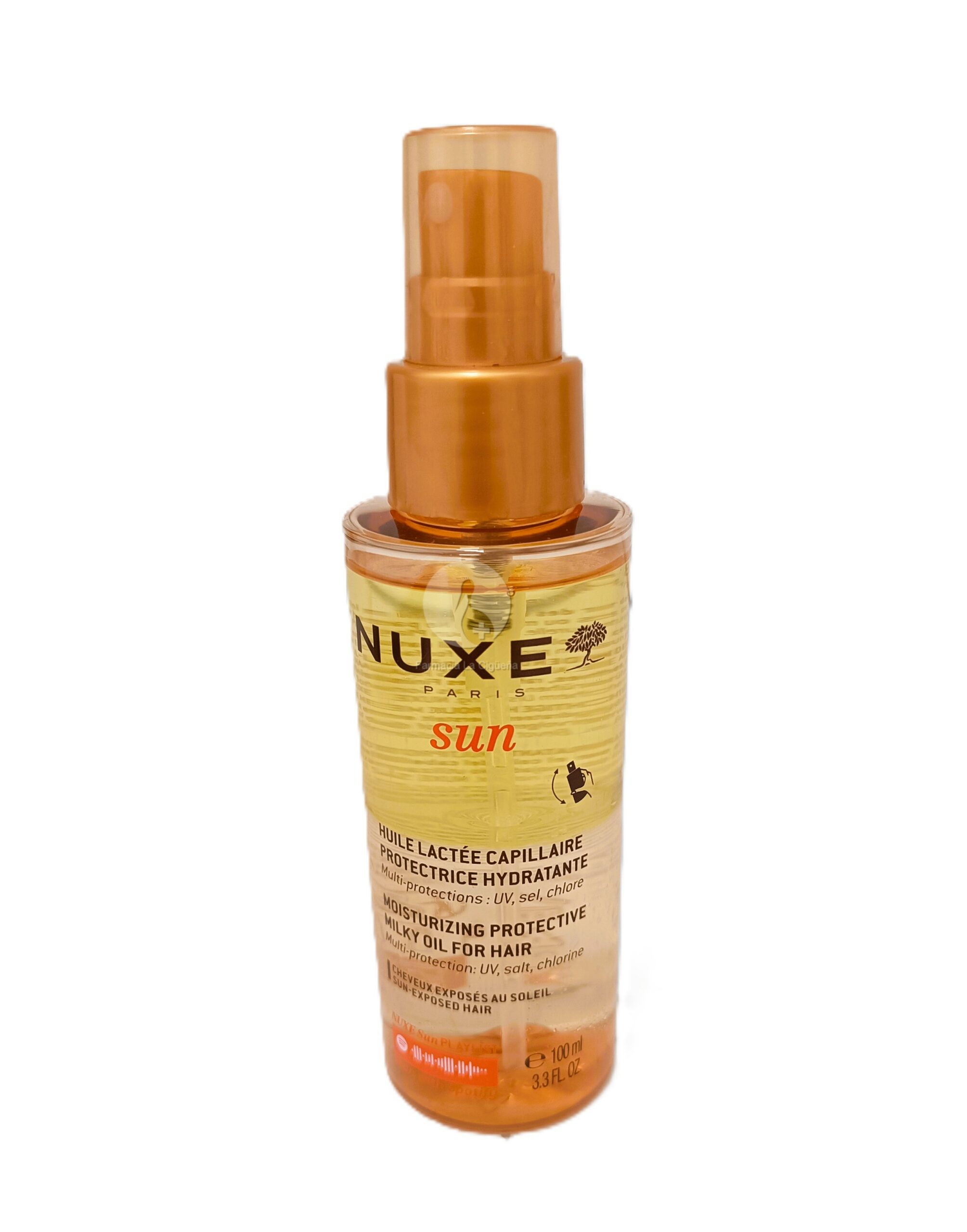 NUXE SUN ACEITE-LECHE CAPILAR 1 ENVASE 100 ML