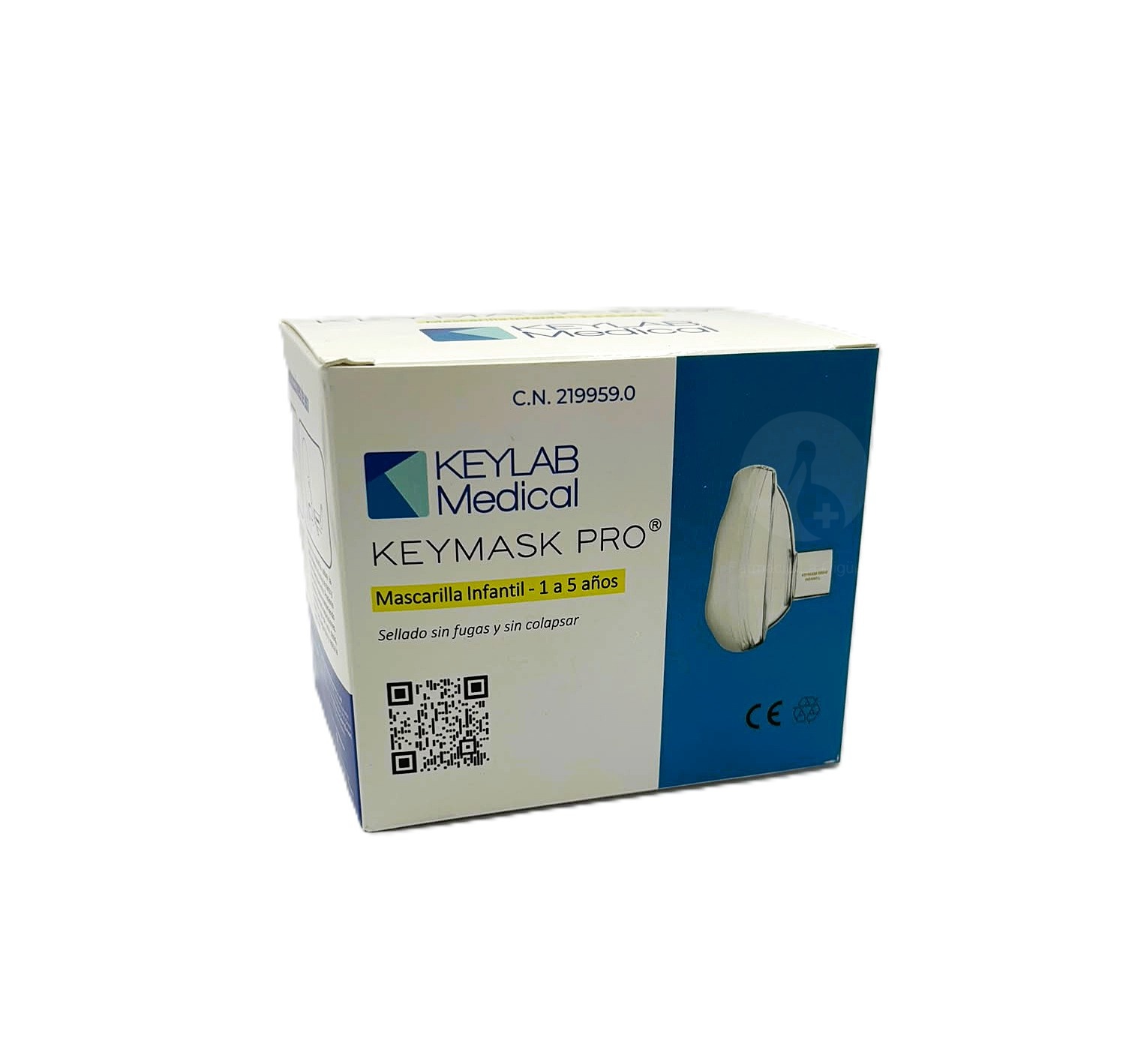 MASCARILLA INHALACION KEYMASK PRO INFANTIL 1 UNIDAD TALLA M