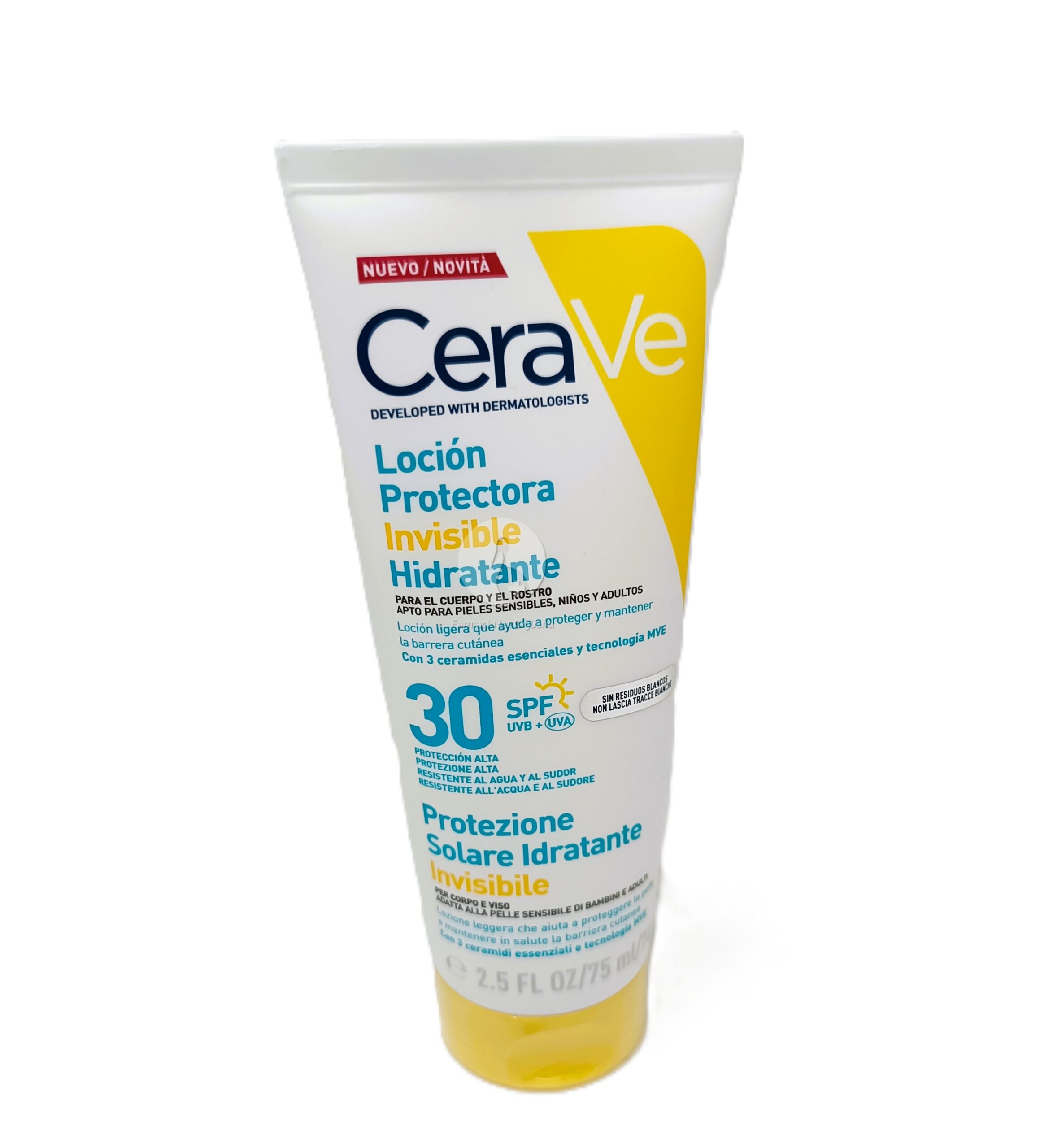 CERAVE HYDRA SUNSCREEN SPF30 LOCION 75ML