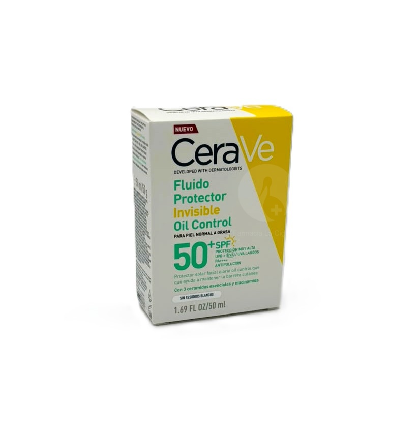 CERAVE OIL CONTROL SUN SPF50  FLUIDO 50ML