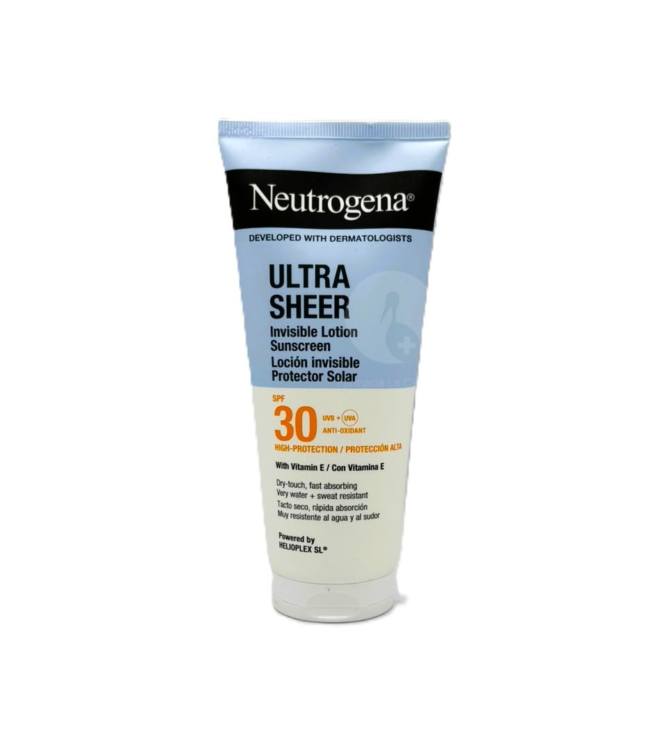 ULTRA SHEER LOCION CORPORAL SPF30 200 ML
