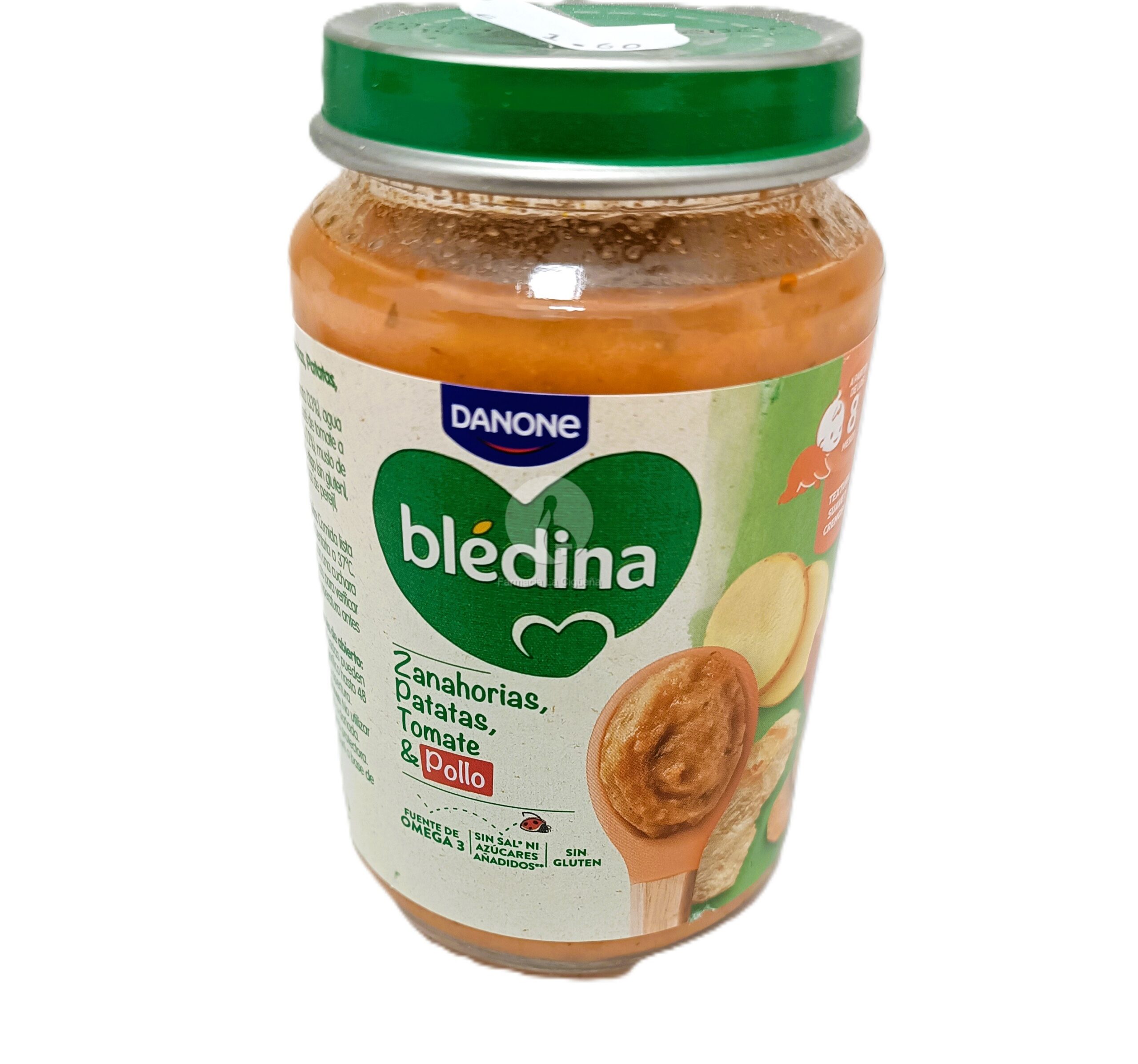 BLEDINA TARRITO CREMA VERDURAS POLLO 1 TARRO 200 G