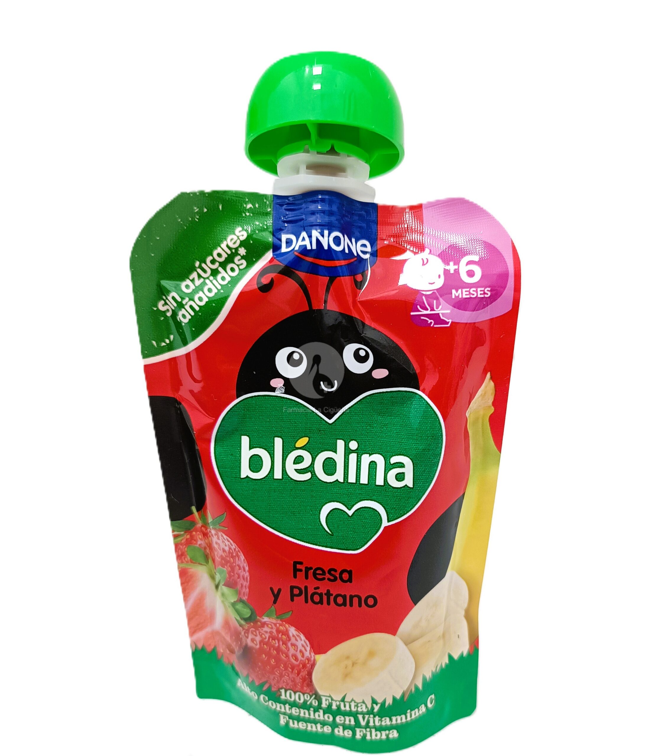 BLEDINA POUCH FRESA Y PLATANO 1 POUCH 100 G