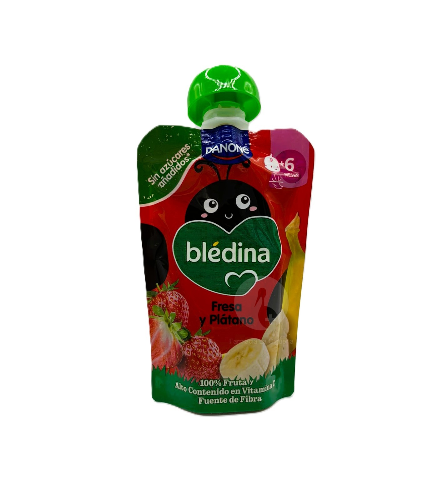 BLEDINA POUCH FRESA Y PLATANO 1 POUCH 100 G