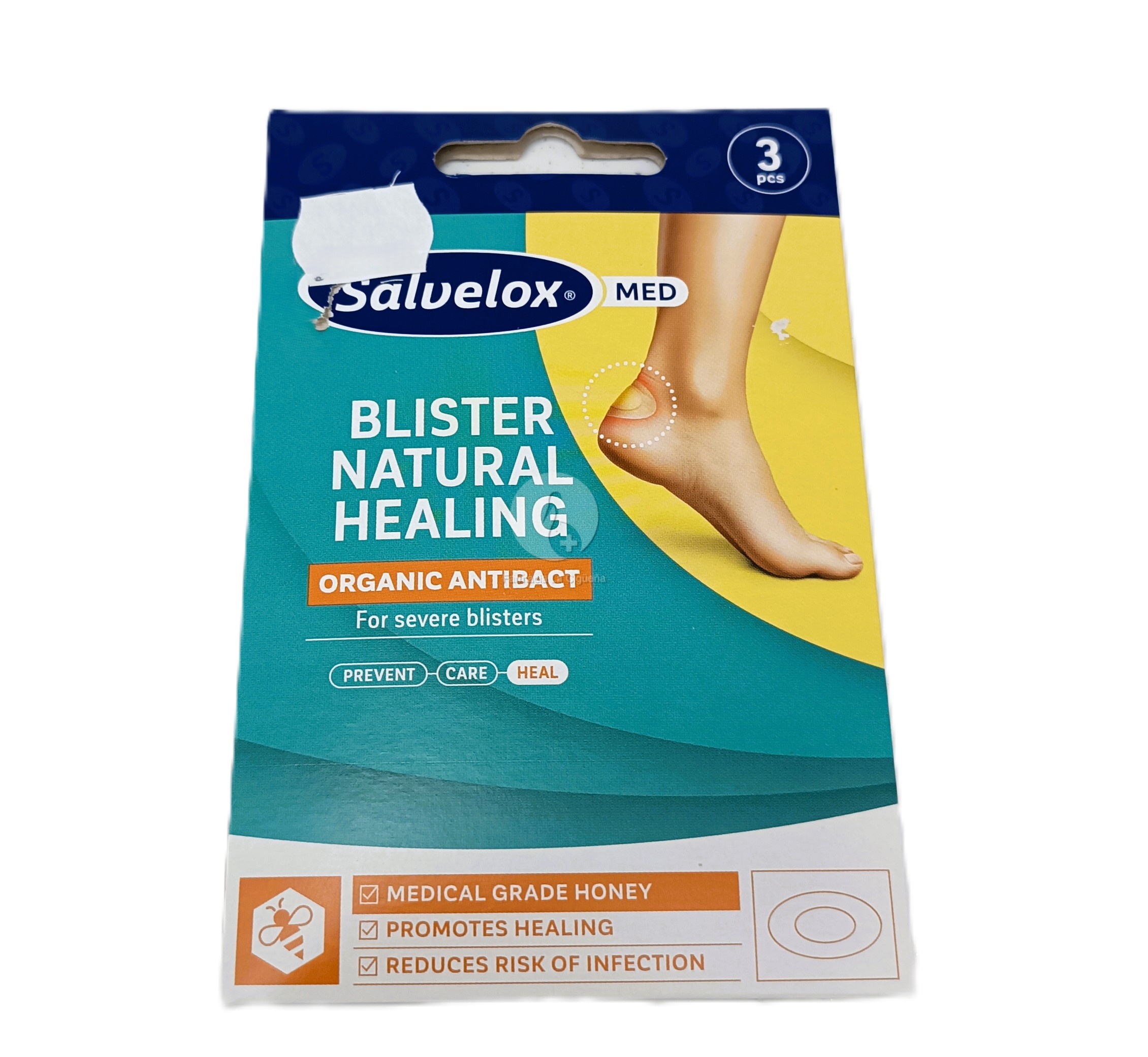 SALVELOX BLISTER NATURAL HEALING 3 UNIDADES