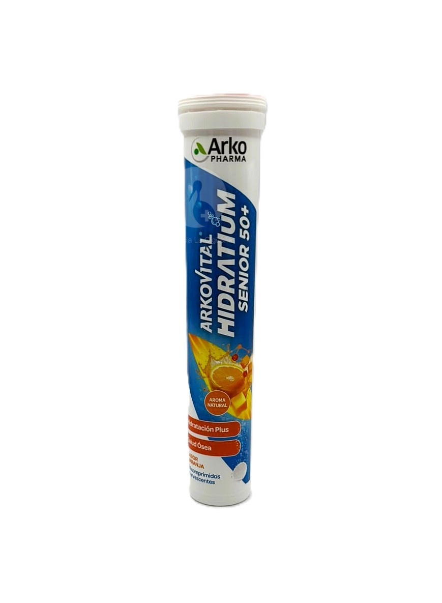 ARKOVITAL HIDRATIUM SENIOR 50+ NARANJA 24 COMP EFERV