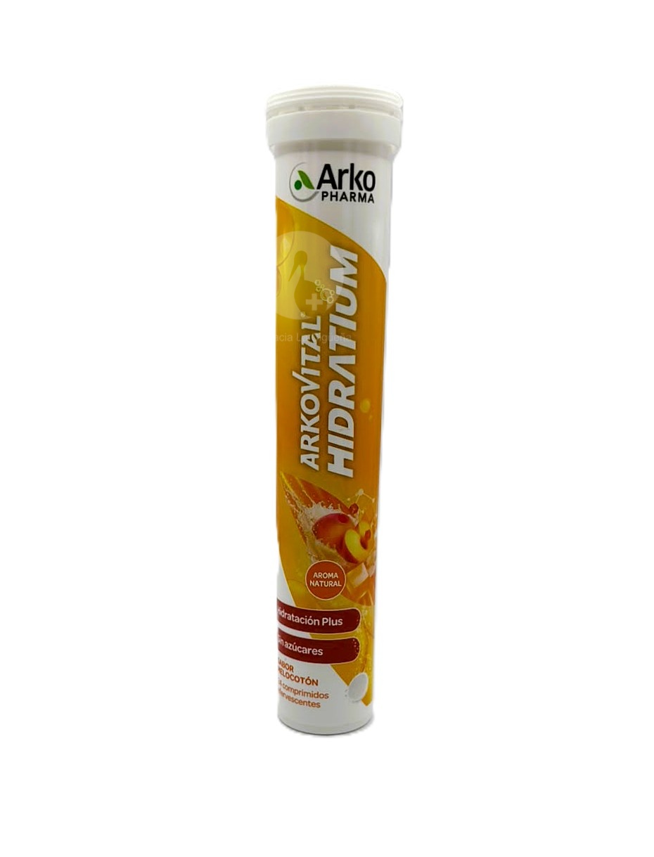 ARKOVITAL HIDRATIUM SABOR MELOCOTON 24 COMP EFERV